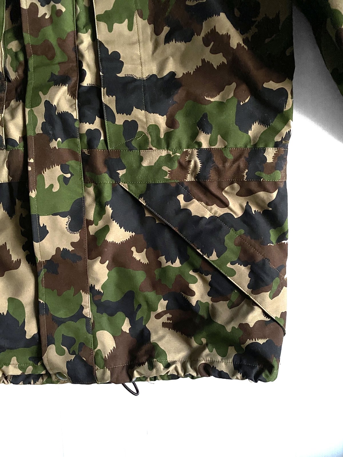 GORE-TEX 迷彩 Schweizer Armee Gore Tex JKT Dead Stock | insta