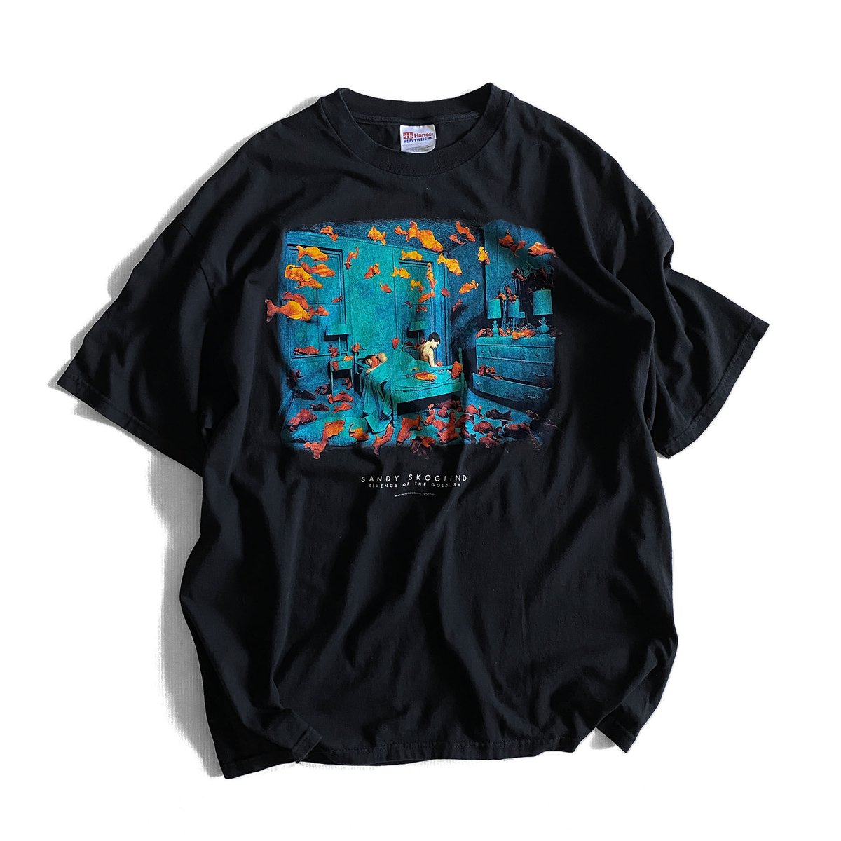 REVENGE OF THE GOLDFISH Tee by SANDY SKOGLUND | REVENGE OF THE GOLDFISH Tee by SANDY SKOGLUND |