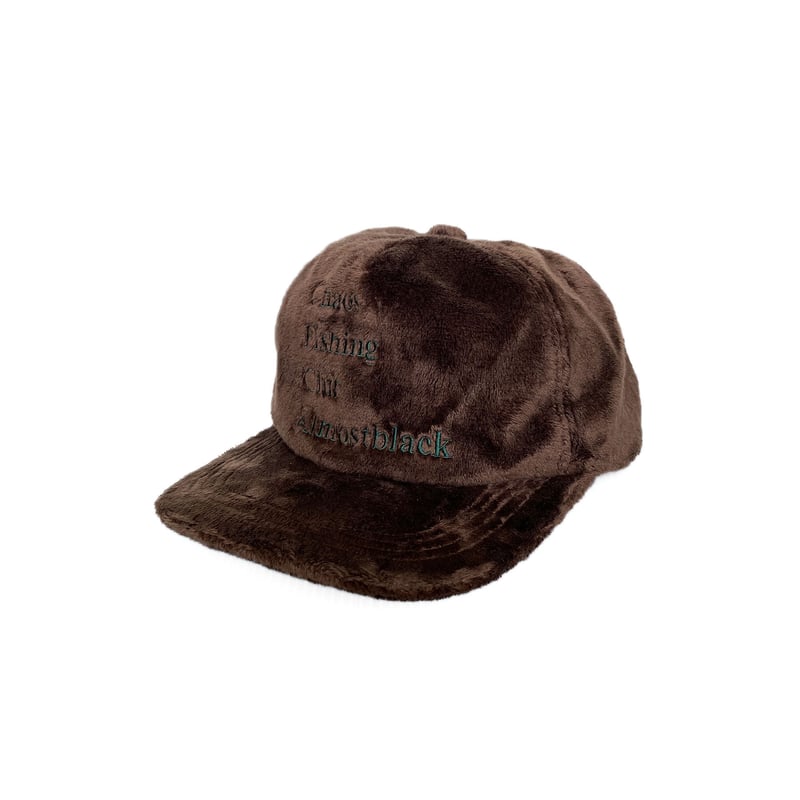 Chaos Fishing Club x ALMOSTBLACK Velour CAP for