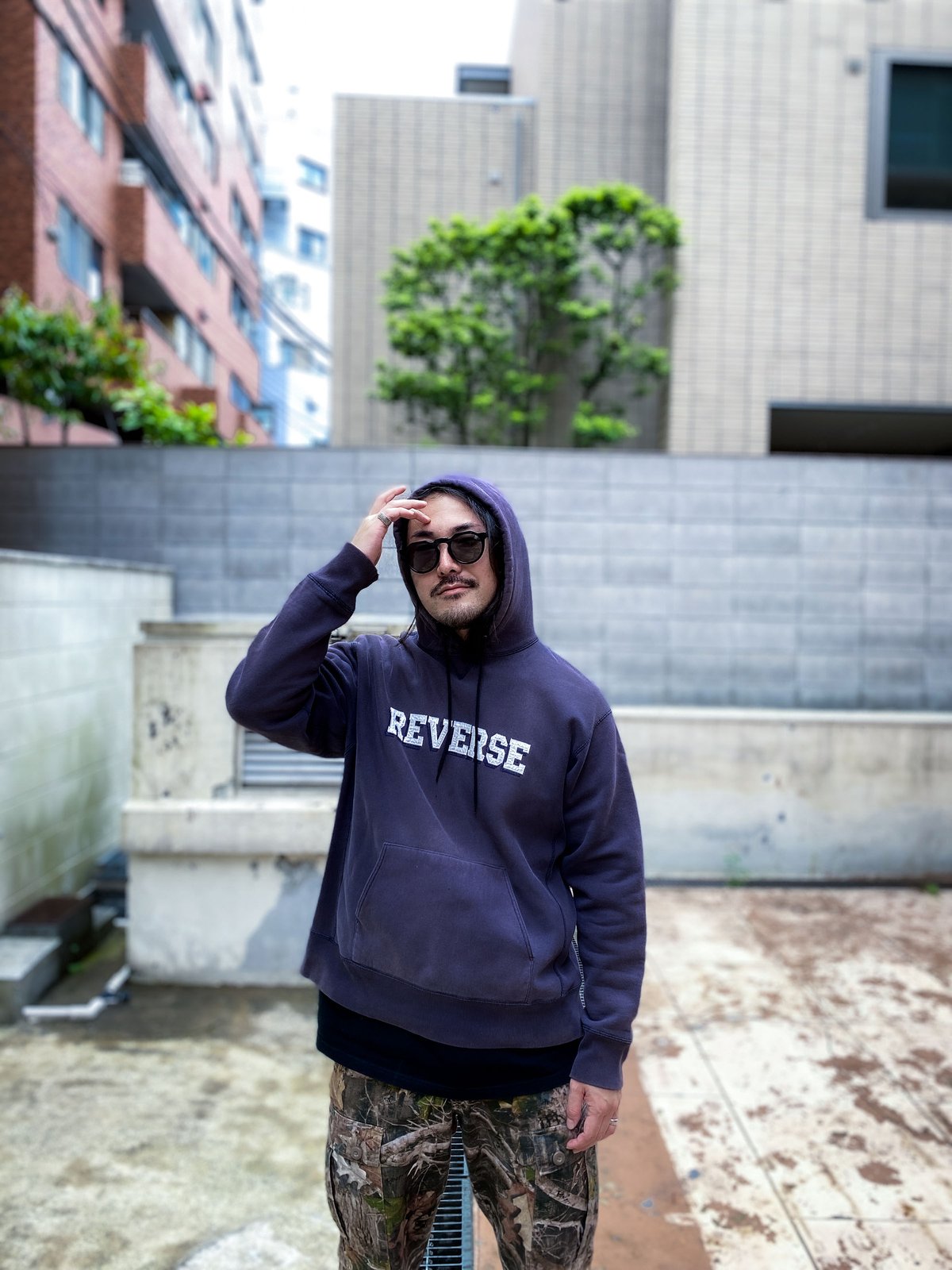 REVERSE Hoodie by A.P.C. REVERSE Hoodie by A.P.C.