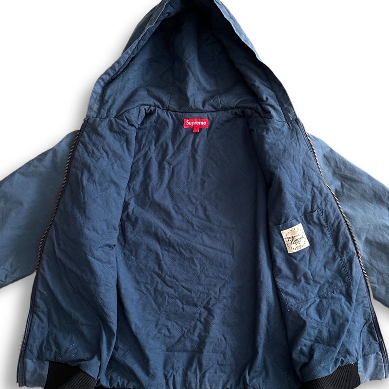 Waxed Cotton JKT Hoodie by Supreme | instantboo