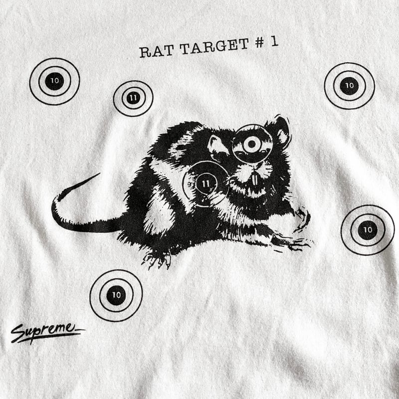 RAT TARGET Tee by supreme | instantbootleg store