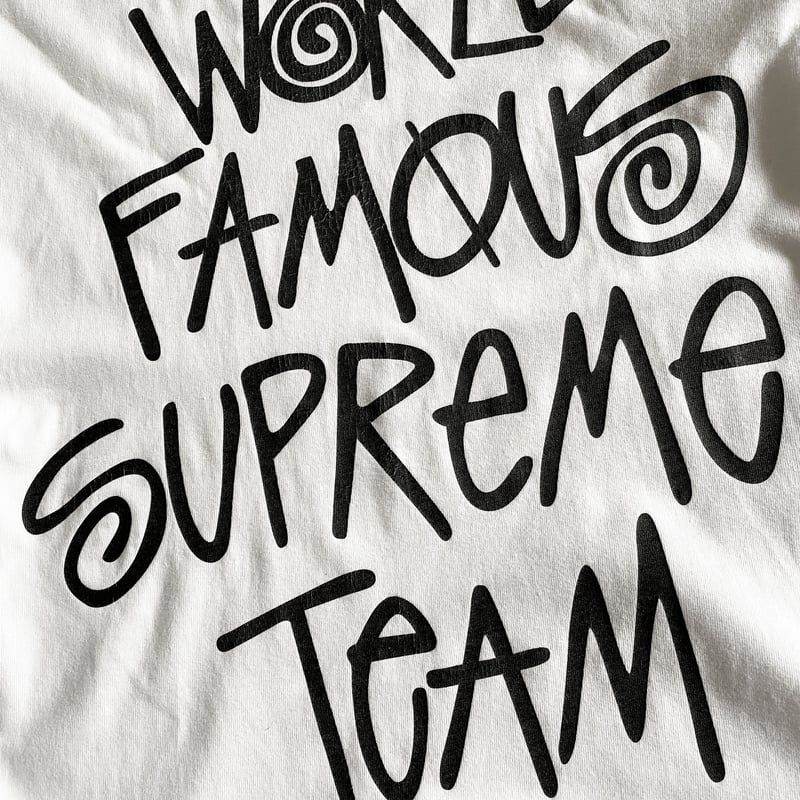 WORLD FAMOUS Tee by stussy x supreme | instantb