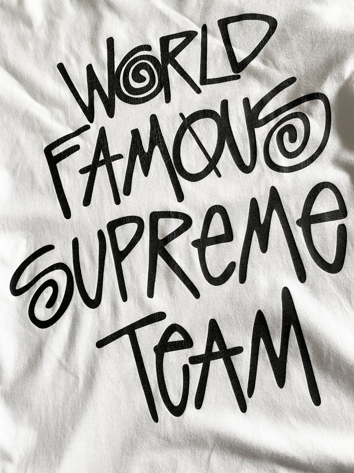 WORLD FAMOUS Tee by stussy x supreme | instantb
