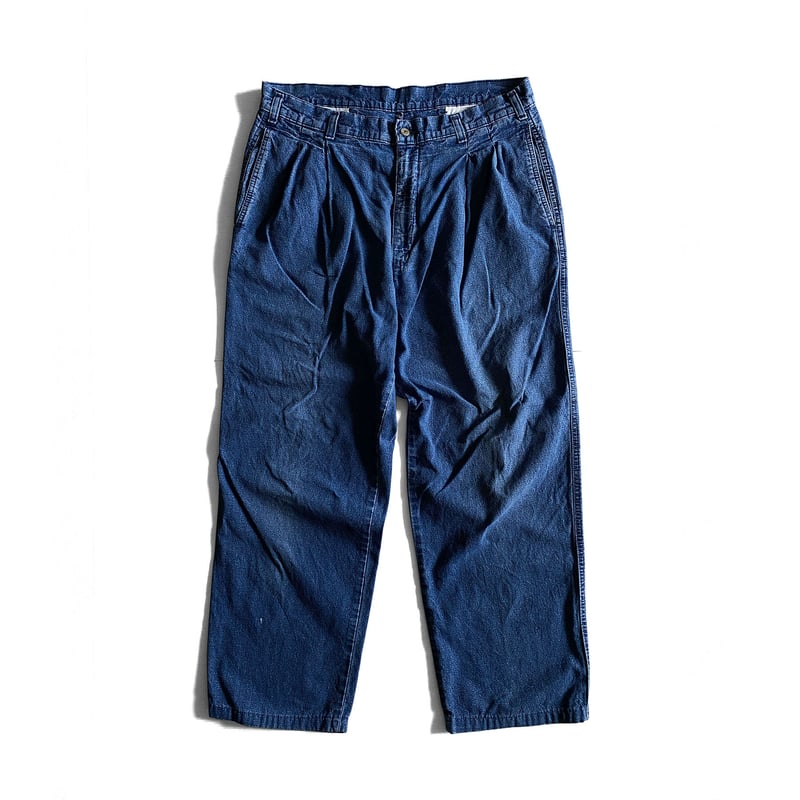 DOCKERS デニムスラックス　W36 中古・古着通販】DOCKERS (ドッカーズ) デニムパンツ インディゴ