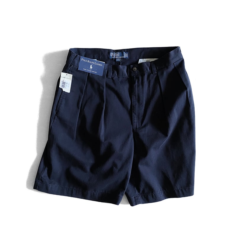 RalphLaurenリネンブラックTYLER SHORT デッドストックW36 nina de coito 埼玉県 志木 通販 90'S デッドストック RALPH