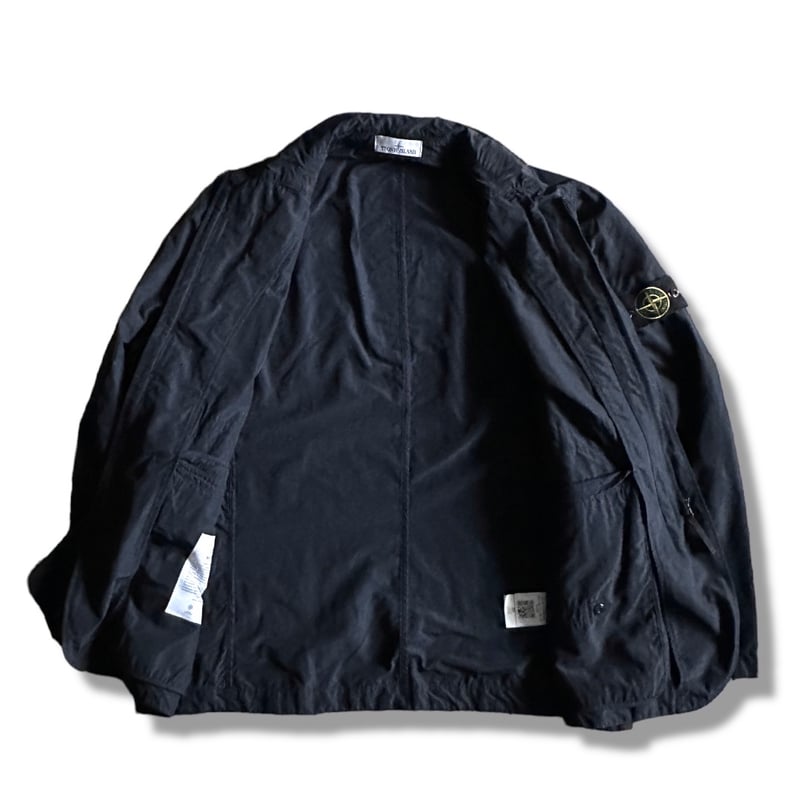 MICRO REPS Front Zip Nylon Blazer by STONE ISLA MICRO REPS Front Zip Nylon Blazer by STONE ISLA