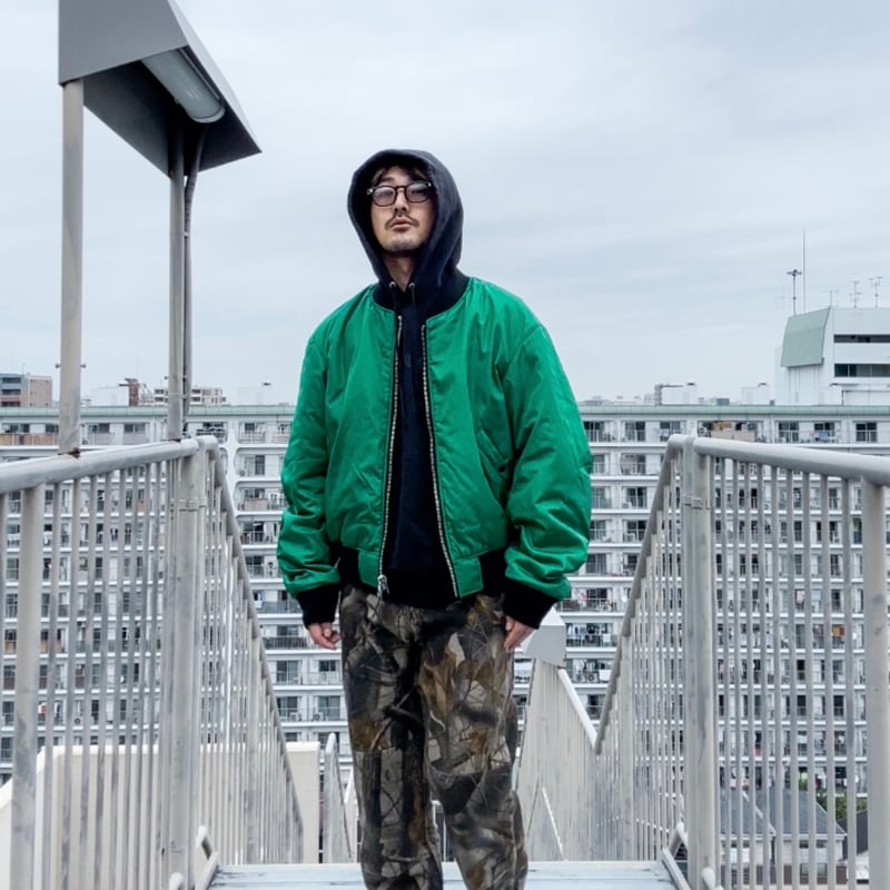 ジャケット・アウター SEDAN ALL-PURPOSE Flight Jacket MA-1 REVERSIBLE CORDURA FLIGHT JACKET BLK/GRN -SEDA