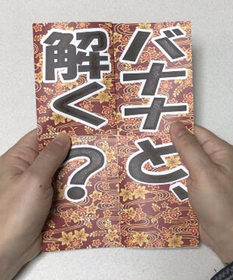 謎かけペーパー　＊400