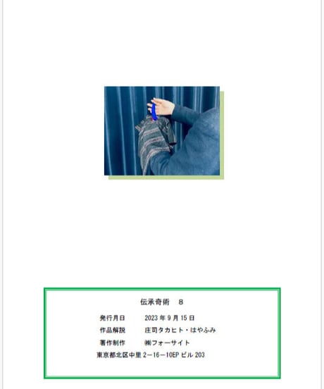 伝承奇術 Vol.8 *1500