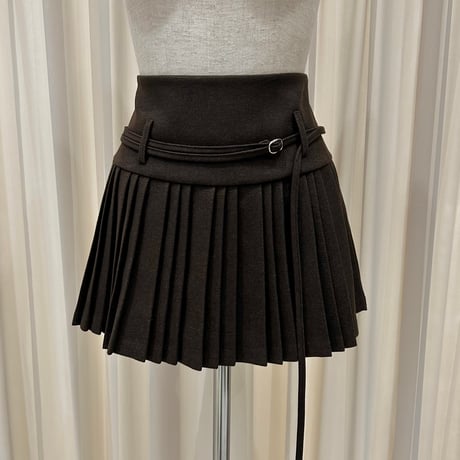《予約販売》Half Pleated Belt set Skirt