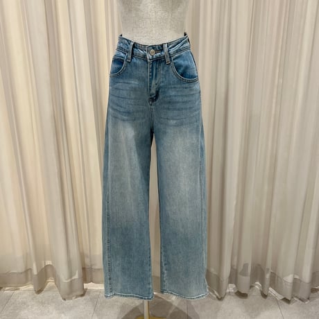 《予約販売》再入荷💕Wide-Leg Seam Jeans