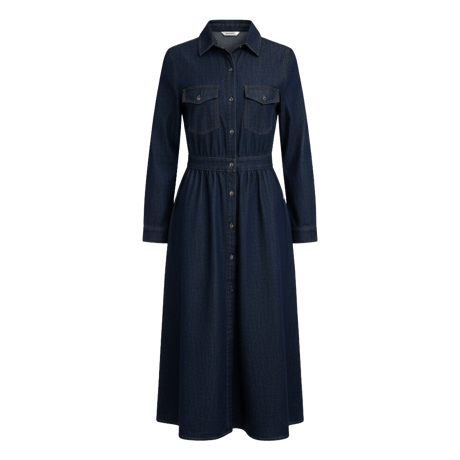 《即日発送📦》Denim Shirt OnePiece