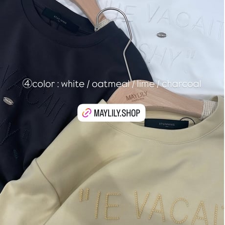 《一部即日発送》店舗人気アイテム🫧STUNNING string logo t-shirt