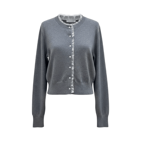 《予約販売》Shirring Lace Cardigan