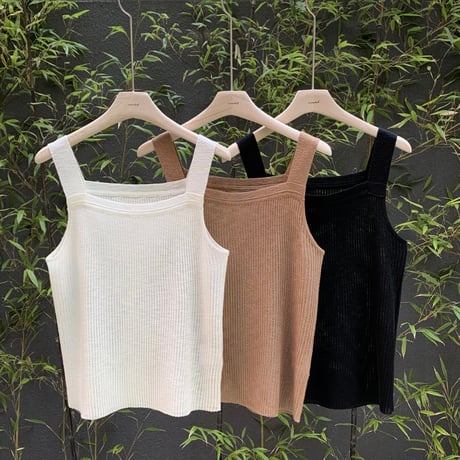 《即日発送📦》See-through Knit Sleeveless