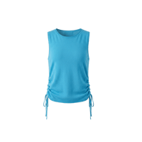 《予約販売》Side Ruched Sleeveless Top