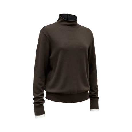 《予約販売》Polo Collar Color Block Knit