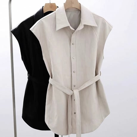 《即日発送》Leather vest