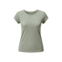 《即日発送📦》Cap double u neck t-shirt