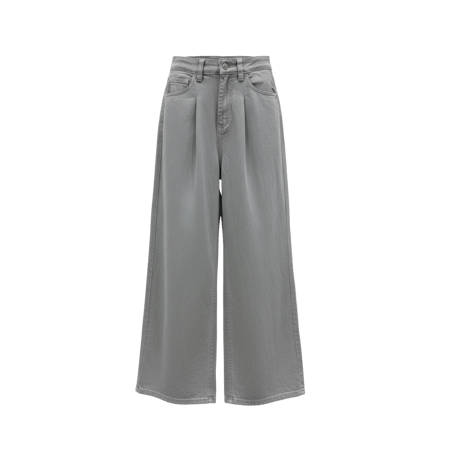 《予約販売》Pintuck Semi-Wide Denim