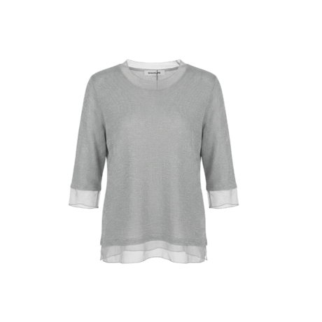 《予約販売》Half Sleeve Sheer Knit
