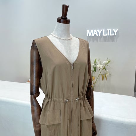 《即日発送》2way vest one-piece