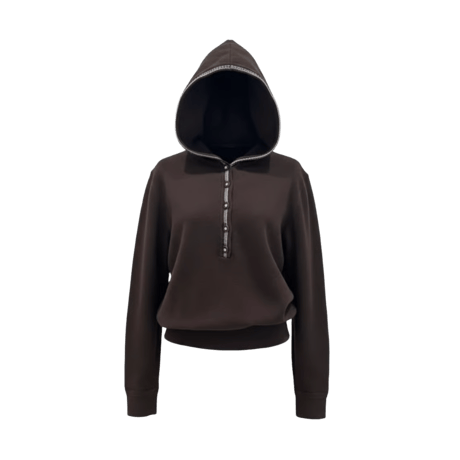 《予約販売》再入荷✨Line Button Knit Hoodie