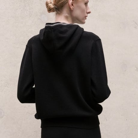 《予約販売》再入荷✨Line Button Knit Hoodie