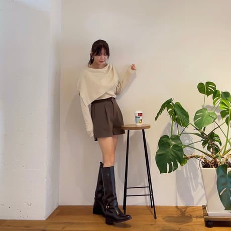 《即日発送📦》Simple Wool Shorts