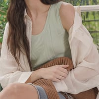 《即日発送📦》Sleeve less summer knit