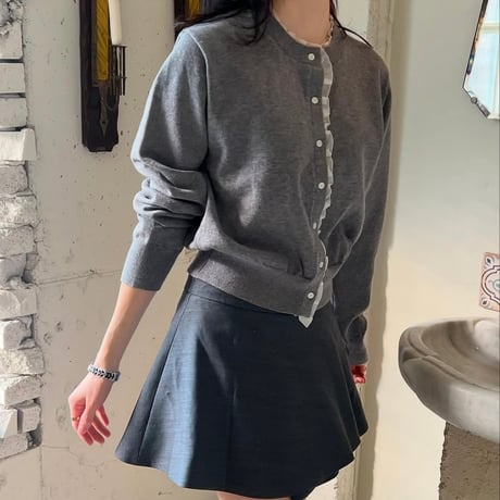 《予約販売》Shirring Lace Cardigan