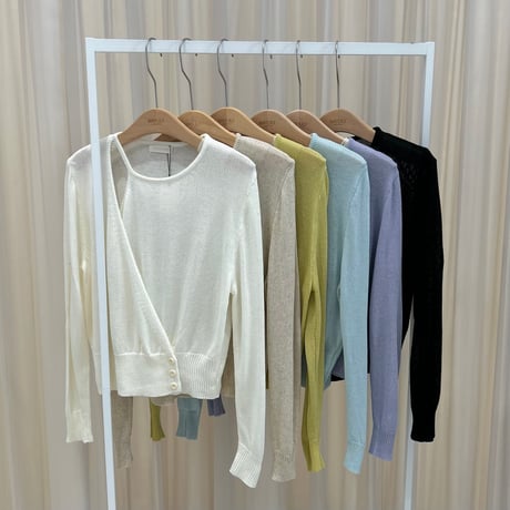 《予約販売》再入荷✨Wrap Knit Cardigan