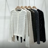 《予約販売》STUNNING Wool Checked Cardigan