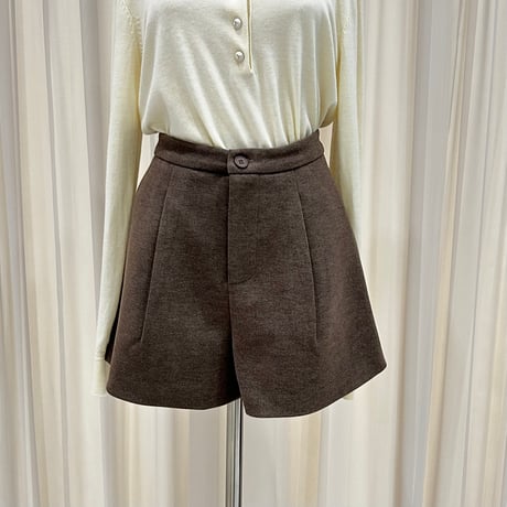 《即日発送📦》Simple Wool Shorts
