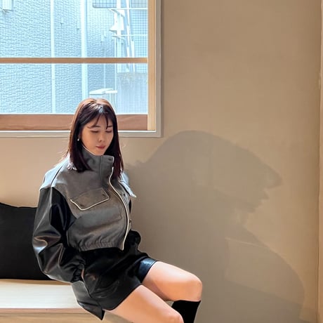 《即日発送📦》Vegan  leather shorts