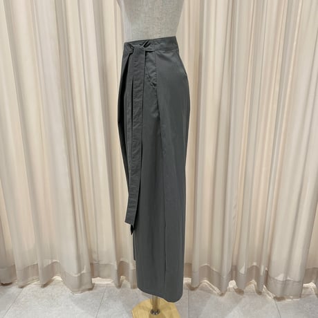 《予約販売》Cotton Wrap Pants