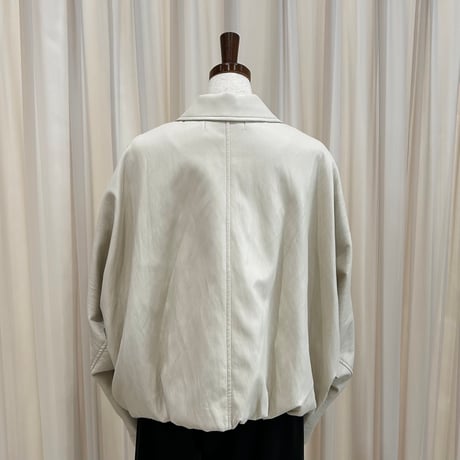《予約販売》STUNNING Short Leather Jumper