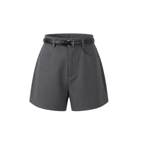 《予約販売》Side-Slit Belted Shorts