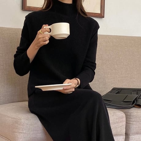 《予約販売》Knit one-piece(Vest set)