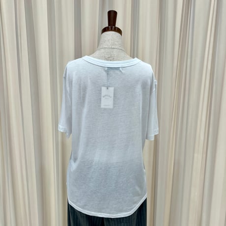 《即日発送📦》Double neck round t-shirt