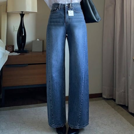 《即日発送📦》新色入荷👖Curve wide denim pants