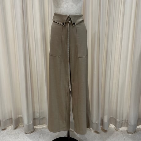 《予約販売》再入荷✨Wool Fold-Over Pants