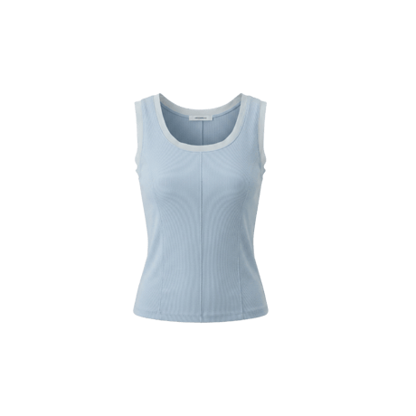 《予約販売》Sheer Ruffle Tank Top