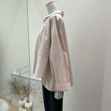 《即日発送》Asymmetry loose fit shirt