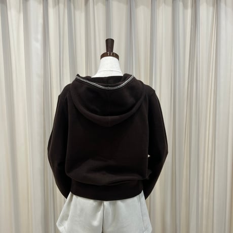 《予約販売》再入荷✨Line Button Knit Hoodie