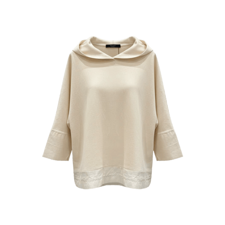 《予約販売》STUNNING different material hood tee