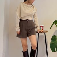 《即日発送📦》Simple Wool Shorts
