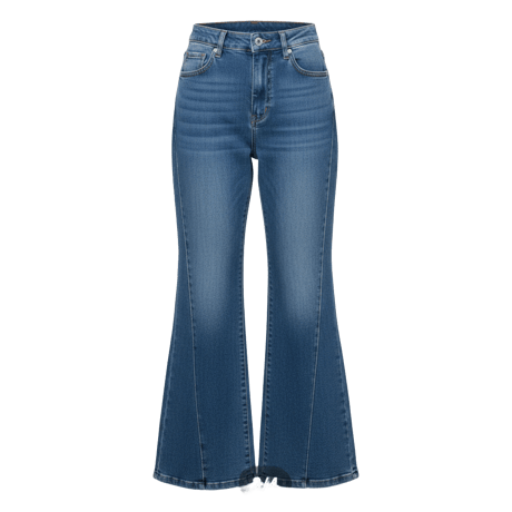 《予約販売》Wide-Line Bootcut Jeans