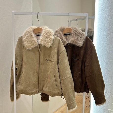 《予約販売》STUNNING Suede Fur Jacket